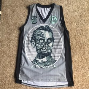 Zombie Lincoln Abraham Blackmilk Shirt